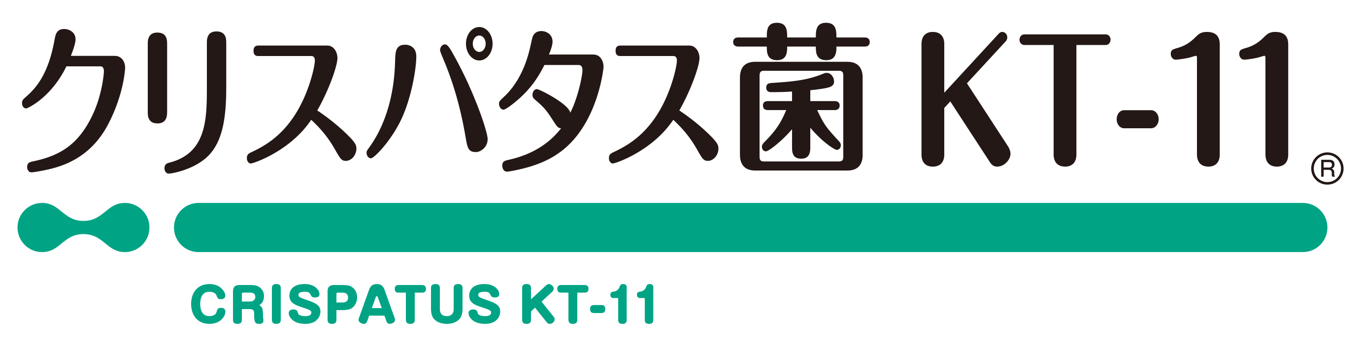 ロゴ：クリスパタス菌KT-11（®マーク）　211008.png